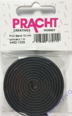 PVC-Band 10mm schwarz 1m
