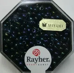 Miyuki-Perle-Drop metallic 3,4mm blutstein (Restbestand)