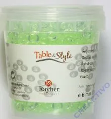 Acryl-Regentropfen 6mm Dose 90g hellgr�n (Restbestand)