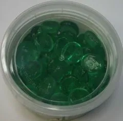 Knorr Glas-Nuggets 2x1,8cm 200g gr�n