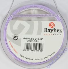Rayher Satinband 3mm 10m flieder