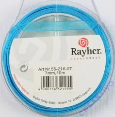 Rayher Organzaband 7mm 10m trkis
