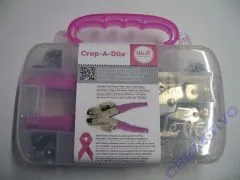 Crop-a-dile Eyeletsetter - pink