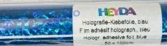 Heyda Holografie-Klebefolie 50x100cm blau