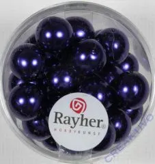 Renaissance Glaswachsperlen, 10 mm � pflaume