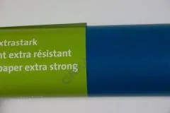 Transparentpapier extra stark Rolle 50x70cm wasserblau