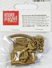 Knorr Kommunion Konfirmationsstreu gold