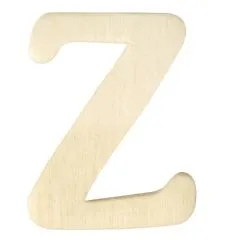 Holz-Buchstabe 4cm Z