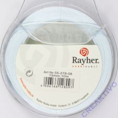 Rayher Organzaband 15mm 10m hellblau
