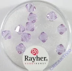 Swarovski Kristall-Schliffperlen 6mm 12St violett (Restbestand)