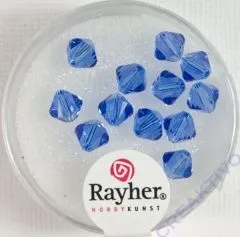 Swarovski Kristall-Schliffperlen 6mm 12St royalblau (Restbestand)