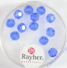 Swarovski Kristall-Perlen 6mm 12St royalblau (Restbestand)