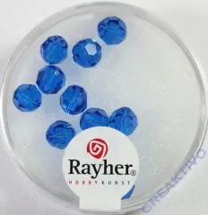 Swarovski Kristall-Perlen 6mm 12St nachtblau (Restbestand)
