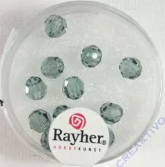 Swarovski Kristall-Perlen 6mm 12St rauch topas (Restbestand)